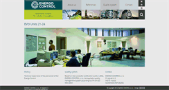Desktop Screenshot of energocontrol.sk