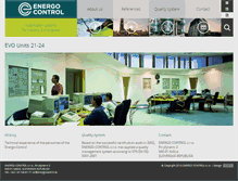 Tablet Screenshot of energocontrol.sk